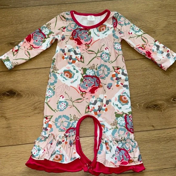 Baby girls boutique romper 3-6 months - Picture 1 of 2